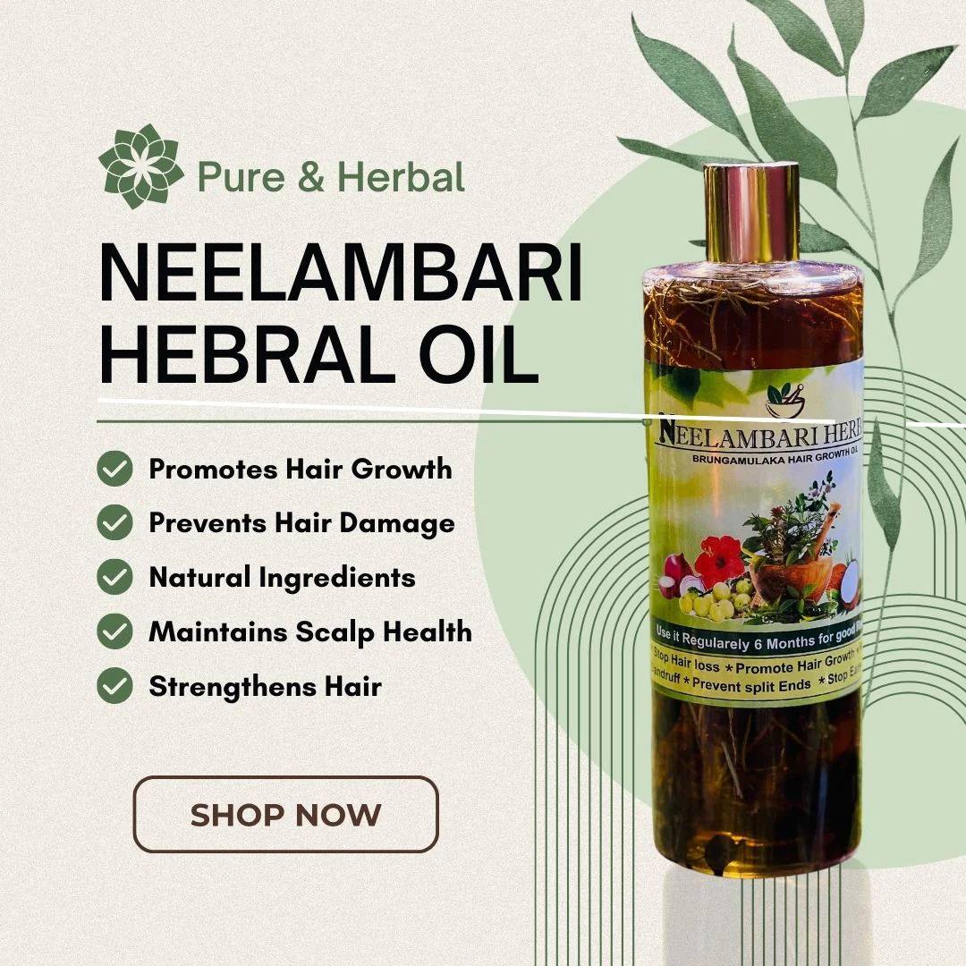 ADIVASI NEELAMBARI HERBAL HAIR OIL